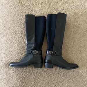 Aquatalia waterproof tall black boots